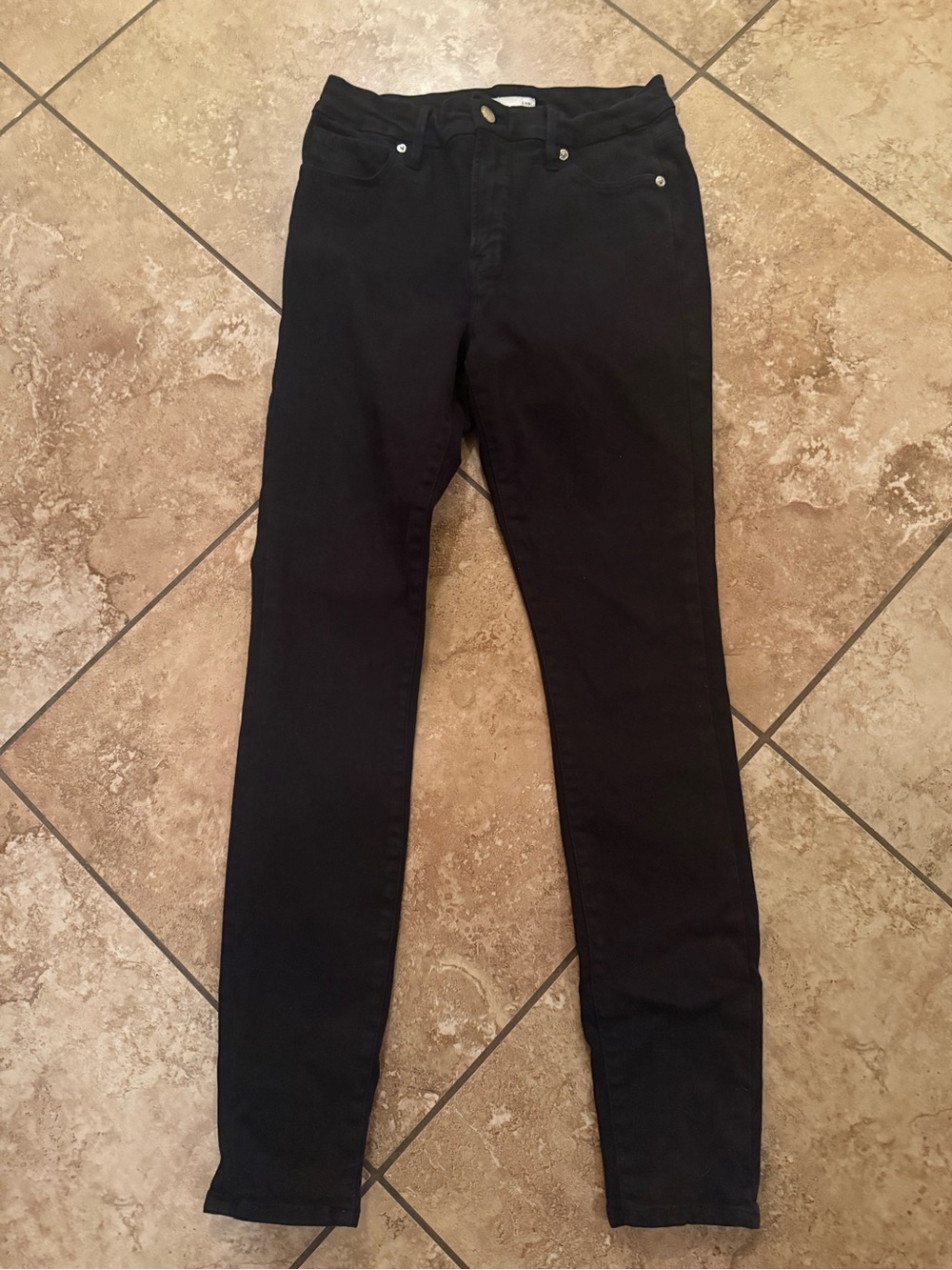 Good American Black Skinny Jeans